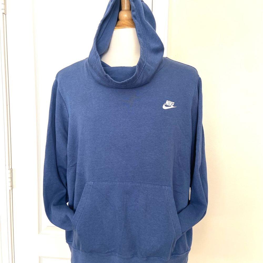 Nike Women's Vinous Long Sleeve Cotton Hoodie Pullover Size XXL